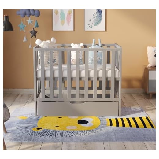 Love For Sleep Space Saving Cot 100x50cm with Drawer and FREE Deluxe Quilted Aloe Vera Mattress (Grey) 29 Love For Sleep Space Saving Cot 100x50cm with Drawer and FREE Deluxe Quilted Aloe Vera Mattress (Grey)