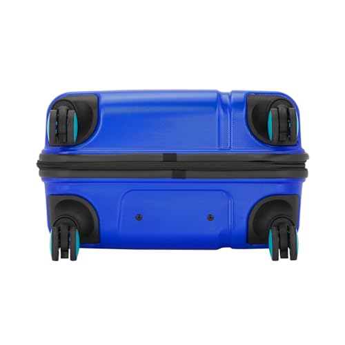 Image of Safari Ignite 8 Wheels 55 Cms Small Cabin Trolley Bag Hard Case Polycarbonate 360 Degree Wheeling System Luggage, Trolley Bags for Travel, Suitcase for Travel, Midnight Blue