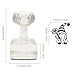 CRASPIRE Handmade Soap Stamp Gnome Acrylic Clear Soap Chapter Imprint Embossing with Handle 1.57