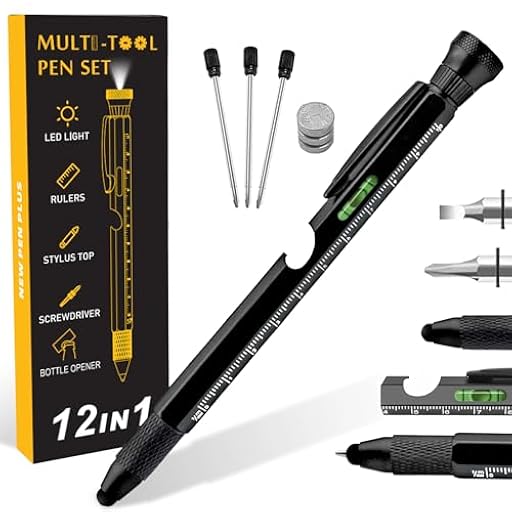 Regalos Originales para Hombre, Regalo Dia del Padre, Bolígrafo Multifuncion 12 en 1, Gadgets Tecnologicos, Ideas para Navidad, Día del Padre y Hombres | Ya disponible en tu tienda friki favorita! En mundofriki.es! Regalos Originales para Hombre, Regalo Dia del Padre, Bolígrafo Multifuncion 12 en 1, Gadgets Tecnologicos, Ideas para Navidad, Día del Padre y Hombres | Ya disponible en tu tienda friki favorita! En mundofriki.es!