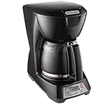 Proctor Silex 12-Cup Coffee Maker, Programmable (43672),Black