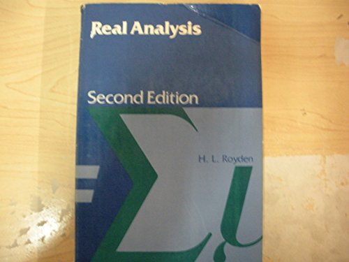 Real Analysis 0029794102 Book Cover