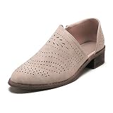 Zapatos de tacón bajo: zapatos casuales para el trabajo, vacaciones, al aire libre, conducción, compras, escuela, etc. Ajuste perfecto para primavera, verano, otoño, invierno