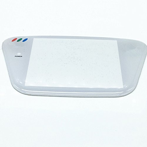 XMY White Replacement Protective Screen Cover Lens Repair Part for Sega Game Gear Gamegear Console