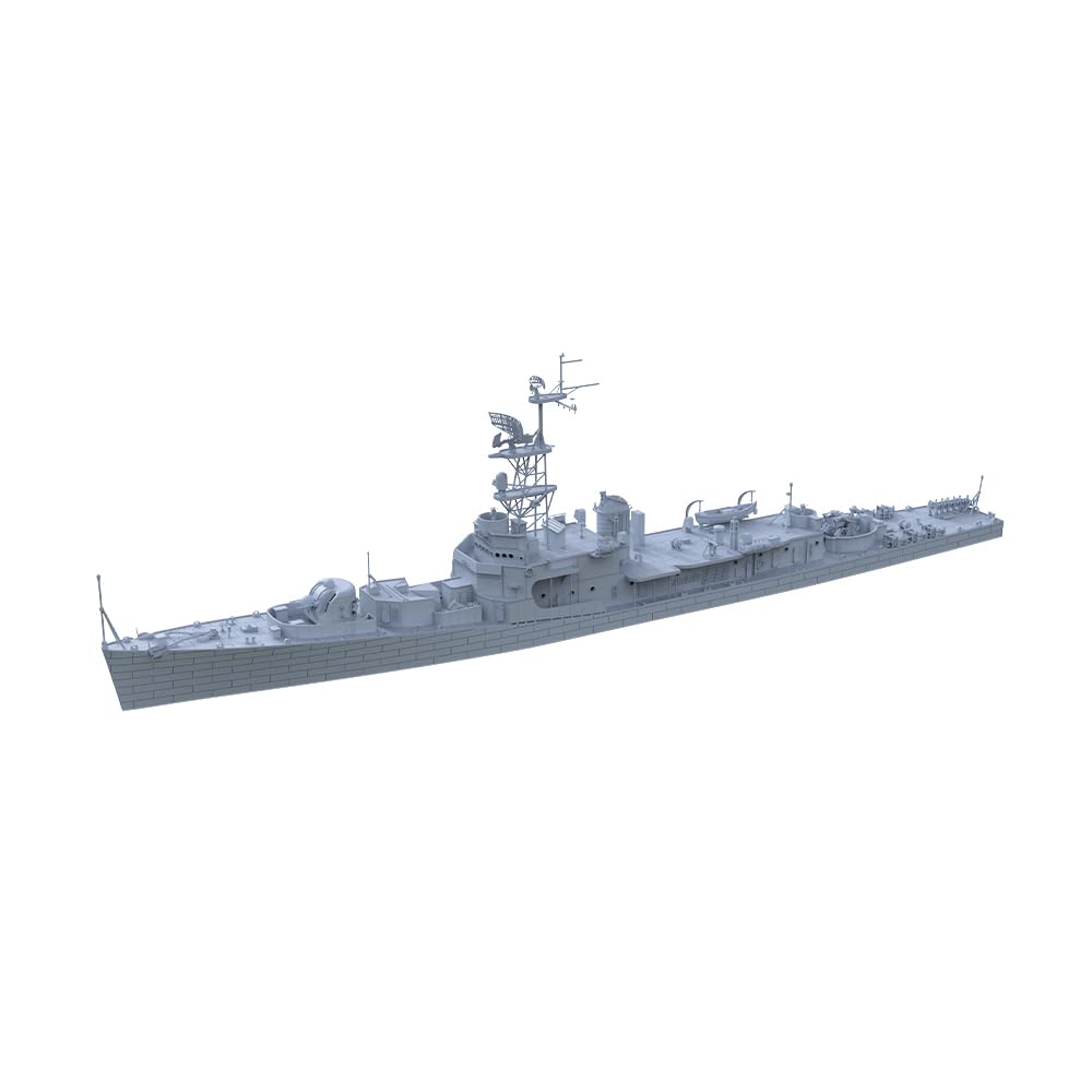 MRY-SFW SSC144597-A 1/144 zestaw do budowy modelu wojskowego USS Dealey Frigate (DE-1006) Segmentowany kadłub