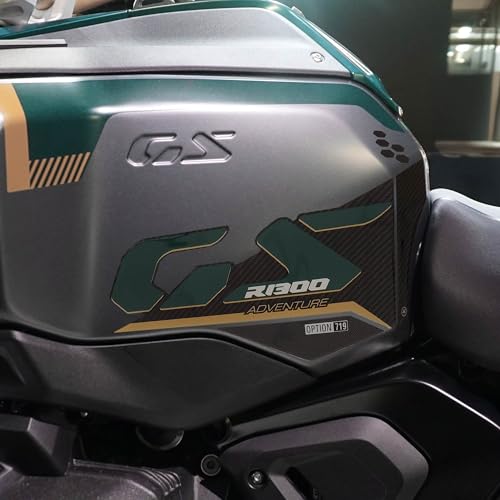 Autocollants 3D Moto Réservoir R1300 GS Adventure Labelbike Protection Résine