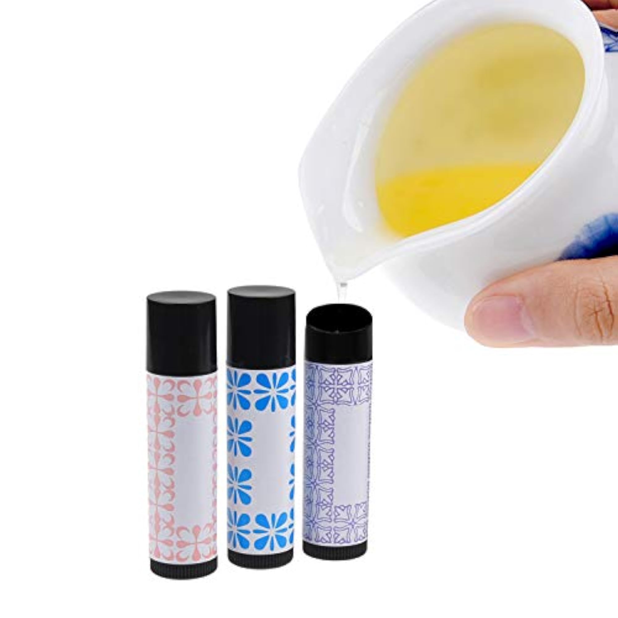 Lip Balm Container Kit, 50 x Lip Balm Tubes