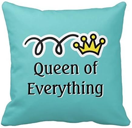 queen of everything pillow
