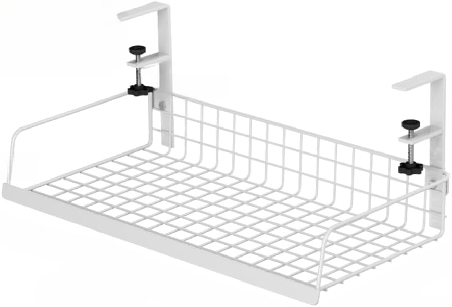 デスク下収納 クランプ式 引き出し テーブル下 文房具 収納ボックス 大容量 配線隠し ケーブルトレー 取り付け簡単 ケーブル整理