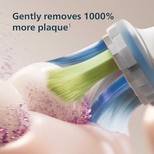 Image of Philips Sonicare 6500 Series Electric Toothbrush - Next-Generation Sonicare Technology, Pressure Sensor, 9 Brushing Settings, SmarTimer, BrushPacer, 21-Day Runtime, Travel Case, Purple, HX7417 /05