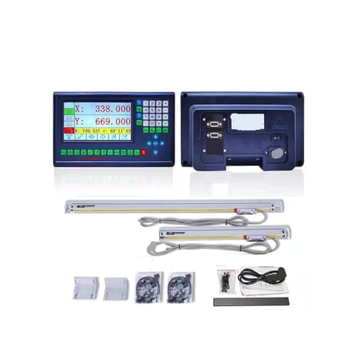 Display LCD GCS903 con Kit DRO 2 Ejes y Escala Lineal 0-1000mm miniatura 2