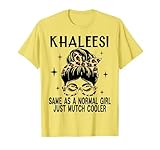 Khaleesi Costume Cute Definition Personalized Name Khaleesi T-Shirt