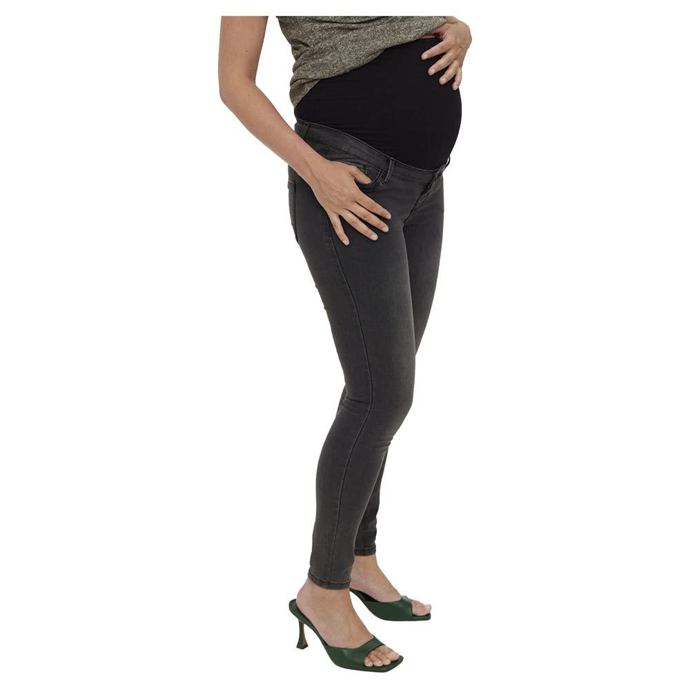MAMALICIOUS Vmmtanya Mr S Piping Jeans Vi207 Ga Noos - Dżins Kobiety