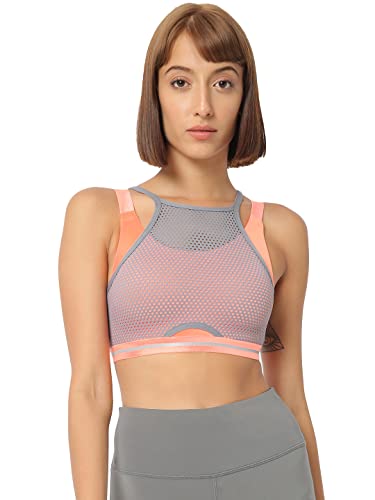 Image of Cultsport Women's Polyester Formfit High Impact Cleo Sports Non Padded Wire Free Bra