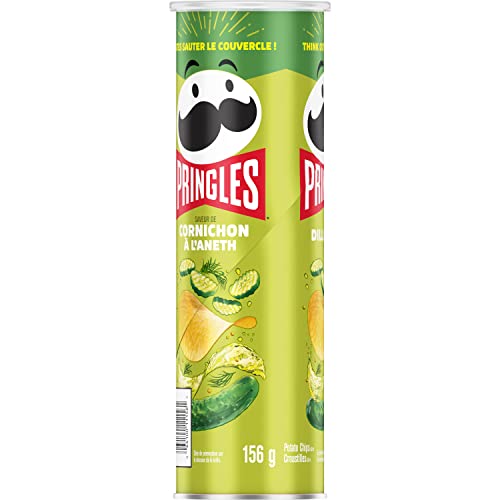 Pringles Dill Pickle Chips, 156 Grams {Imported From Canada} #TOP2