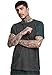 Produktbild Urban Classics Herren Raglan Contrast Tee T-Shirt, Mehrfarbig (Charcoal/Bottlegreen 02251), 3XL
