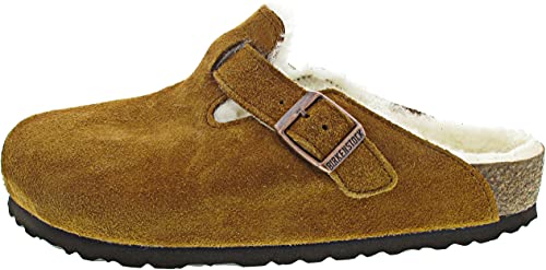 Birkenstock 1001140140 Boston Shearling Mink/Bei 40