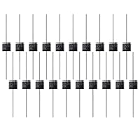 20x Schottky Diode,(30A 50V) Axial 30SQ050 für Solarpanel Parallel Reflow-Schutzdioden,High-Voltage Diode,Gleichrichter für Elektronische Komponenten (30SQ050)