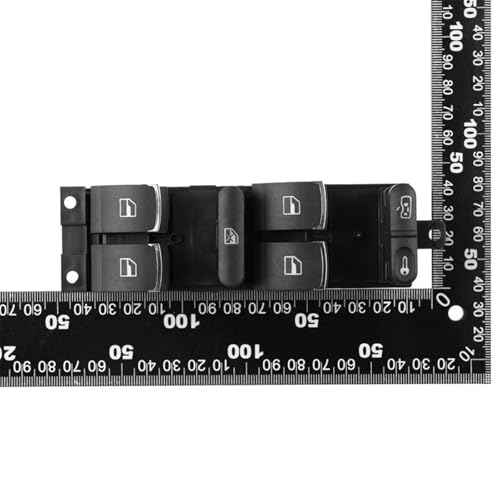 Bouton commande vitre électrique 1J4959857B pour auto VW Jetta GTI - 2