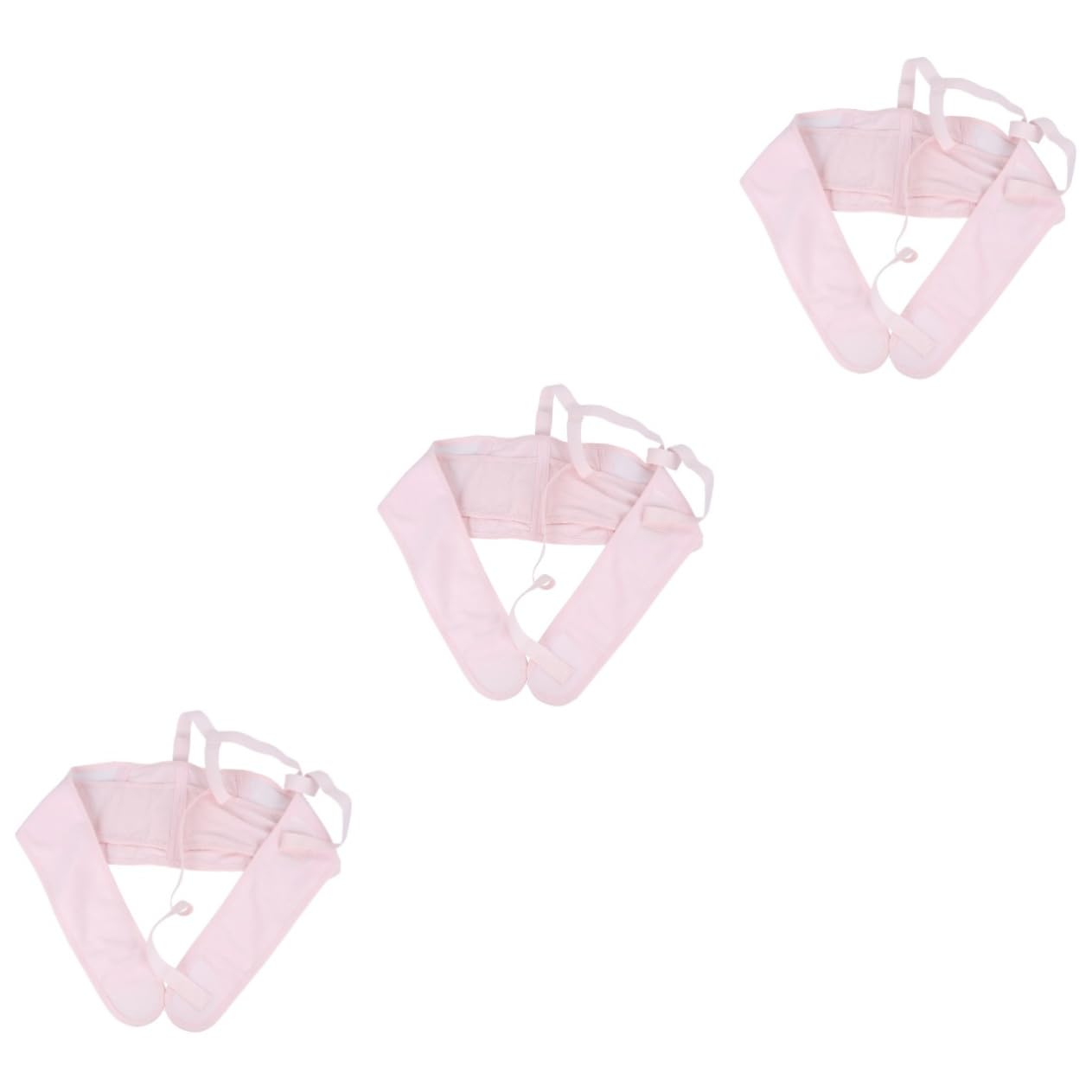GLEAVI 3pcs Abdomen Support Belly Brace for Pregnant Women Lightweight Shoulder Type Protective Belt for Pregnancy Comfort and Back Pain Relief Pink