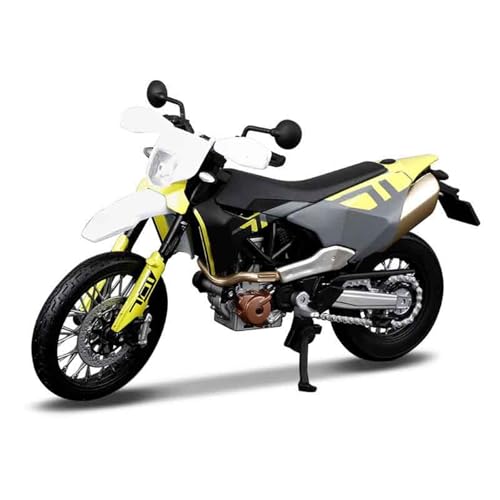 Huswana 701 Supermoto miniature alliage 1:12 pour décorer votre bureau