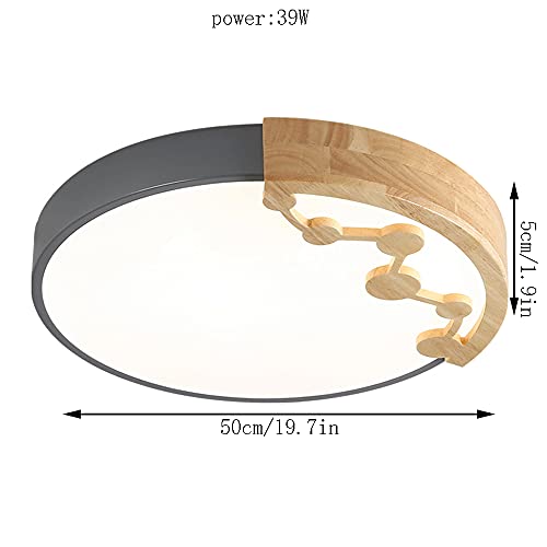 Plafonnier LED moderne 6500K acrylique pour éclairage maison - 6