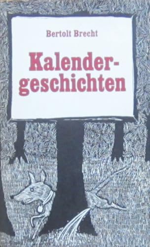 Kalendergeschichten [German] 3763211489 Book Cover
