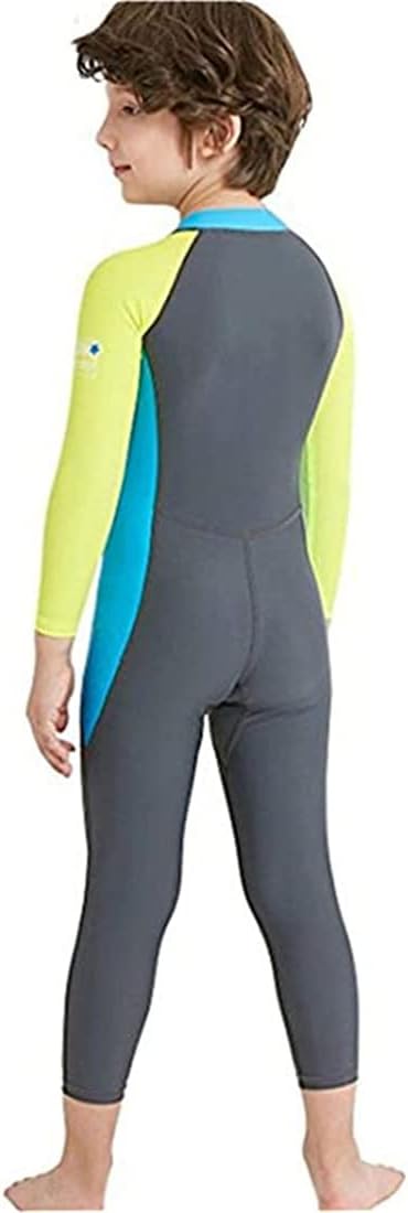 Youth Girls Boys One Piece Water Sports Sun Protection Rash Guard UPF 50+ Long Sleeves Full Suit Swimsuit Wetsuit