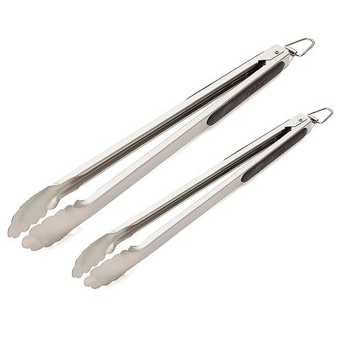 Cuisinart CIT-2123 2-Piece BBQ Grill Tong Set, 0 by Cuisinart - Used condition - US$11.19