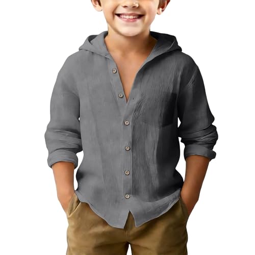 Chemise de plage pour garçon avec capuche pour les après-midi de yoga