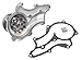 Evergreen TCK2000WOP Compatible With 85-94 Toyota 22R 22RE 22REC Timing Chain Kit w/Timing Cover, Water Pump & Oil Pump