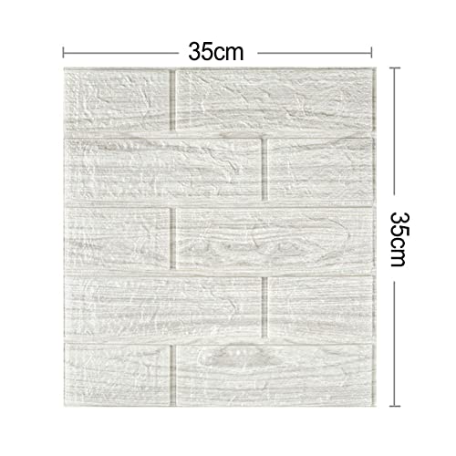 Puupaa Pannelli murali 3D, piastrelle autoadesive
