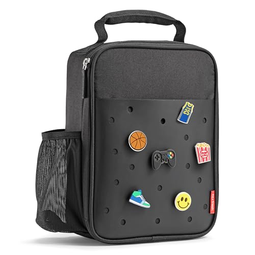 Fit & Fresh Customizable Lunch Bag for Boys & Girls - 6 Charms Included