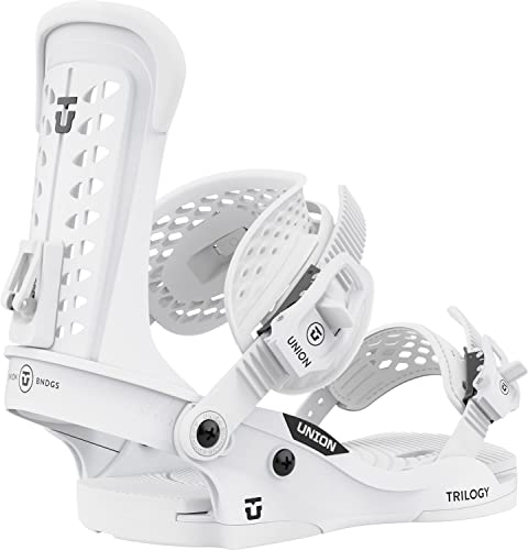 Union Trilogy Womens Snowboard Bindings White Sz S (4-6.5)