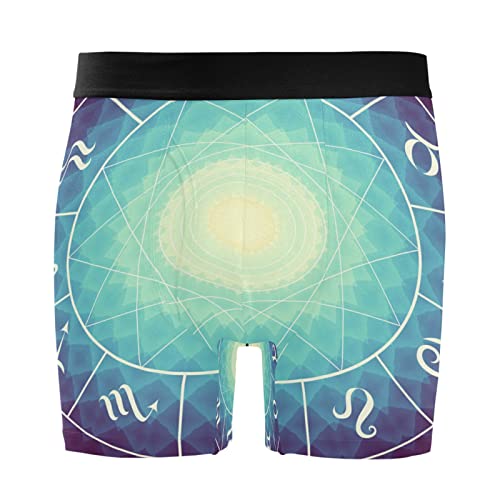 Bóxer para hombre del zodiaco calzoncillos cómodos para el descanso y uso diario pack de 2