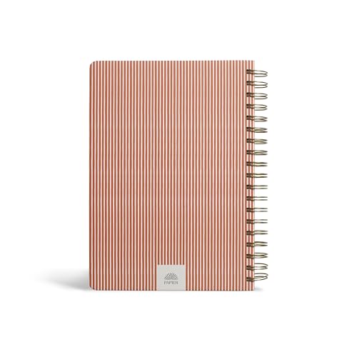 Cahier de recettes Eat Well à spirale pour imaginer et noter vos repas