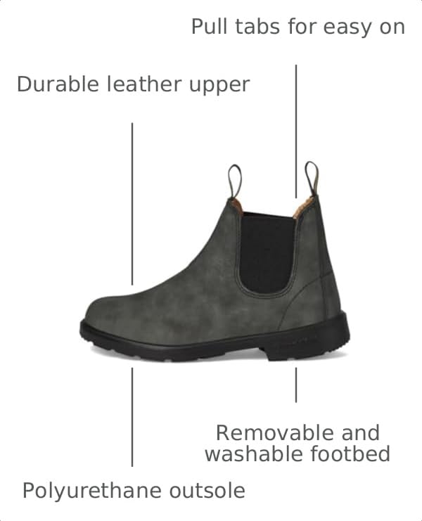 Image of Blundstone unisex-child Chelsea Boots(little Kid)