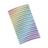 Partuto 20pcs Car Wheel Reflective Sticker Rim Strips Luminous Tire Warning Stickers Decal Tape Strips Decoration for Car Cycling Bike Bicycle Motorcycle Multicolor Replacement