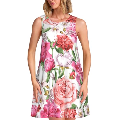 Robe t-shirt ample résolvant le manque de poches sur les tenues d'été