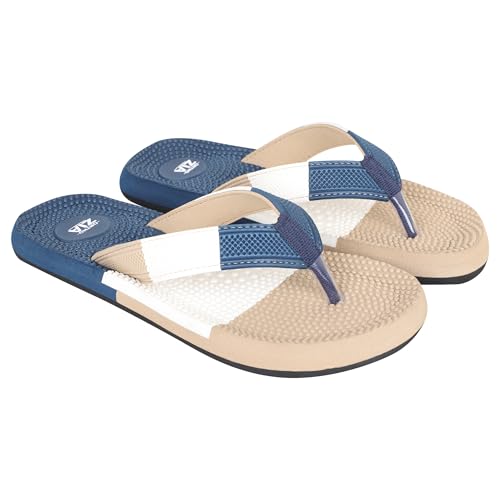 Image of Men's Orthopedic Comfort Flip Flops Slippers | Cushioned Footbed | Anti-Slip Sole | Men,s Slippers