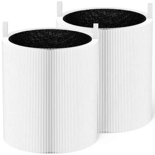 Image of 2 Packs 511 Replacement Filters Compatible with Blueair Blue Pure 511, 2 Stages Filter of premium filter and Activated Carbon