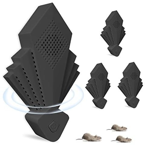 AUTOPkio Ultrasonic Pest Repeller, 4 Pack Electronic Mosquito Repellent Plug in - 3 Modes - with Night Light Pest Control Repelling for Mouse, Spider, Cockroach, Rodents Cover