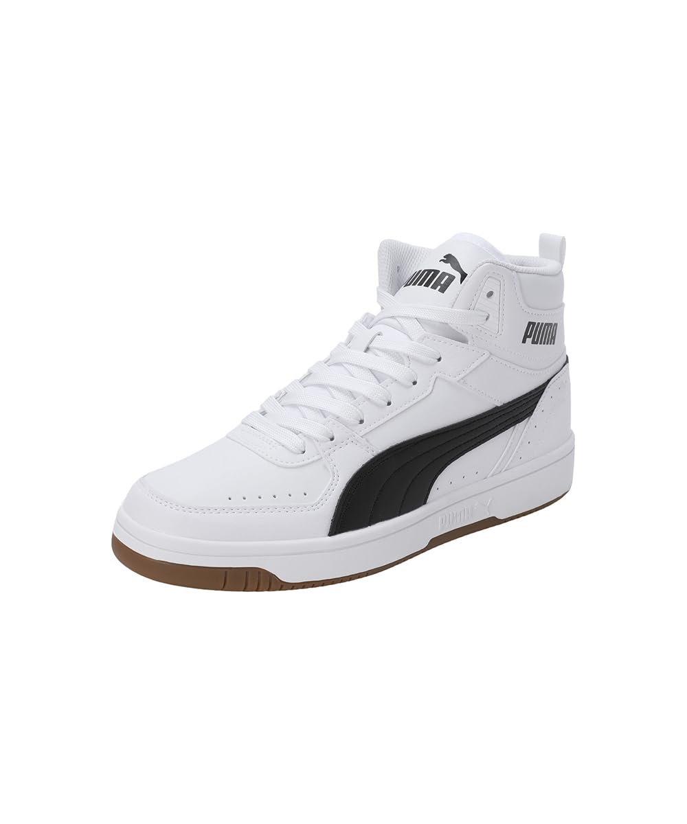 Puma Unisex-Adult Rebound Joy White-Black Sneaker - 3 UK (37476530) (B0CKYRBVJM) Amazon Price History, Amazon Price Tracker