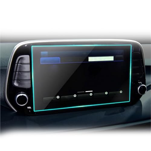 Écran LCD 8 pouces Tucson 2019 protégé par ce film en verre trempé anti-rayures radio
