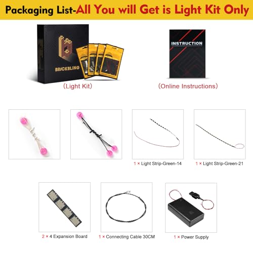 Image of BrickBling LED Light Compatible with Lego Rocking Plants 11506