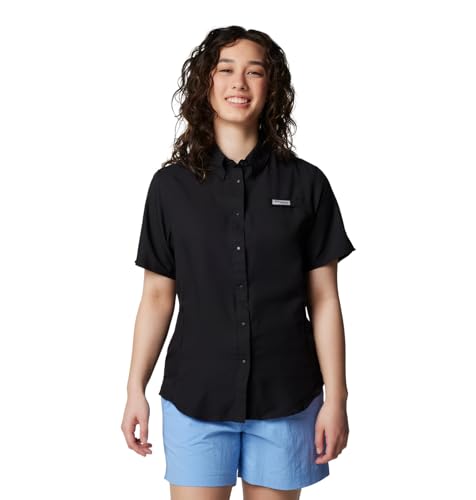 Best Summer Shirts for Big Belly Guys: 11 Picks That Fit and Flatter 16 Columbia Mens PFG Tamiami II Short Sleeve Fishing Shirt, Black, 2X Tall