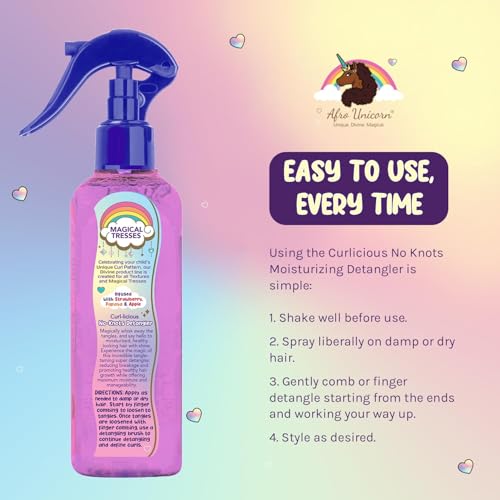 Spray Desenredante Curlicious No Knots 8oz - Pack de 3 miniatura 4