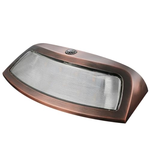 Appliques murales solaires étanches Homoyoyo en ABS Lot de 2 lampes pour extérieur