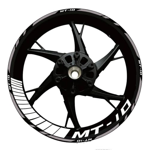 Stickers réfléchissants haut de gamme roue Yamaha MT10 Style 28