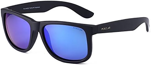Mens Polarized Sunglasses Black Sunglasses Womens Ultra Light pk1004